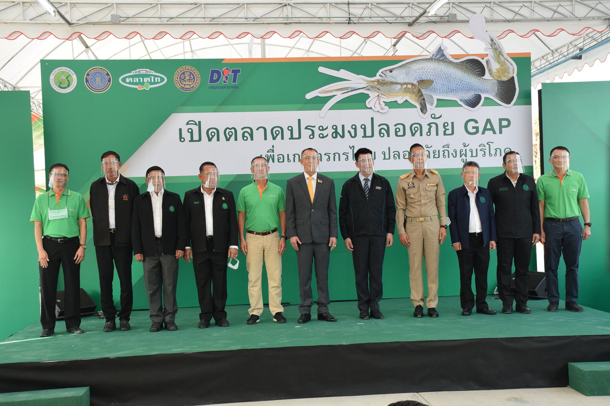 “ตลาดประมงปลอดภัย GAP” ที่ตลาดไทเปิดแล้ว!! เกษตรกรคึกคักค้าส่งสัตว์น้ำวันละกว่า 5 ตัน