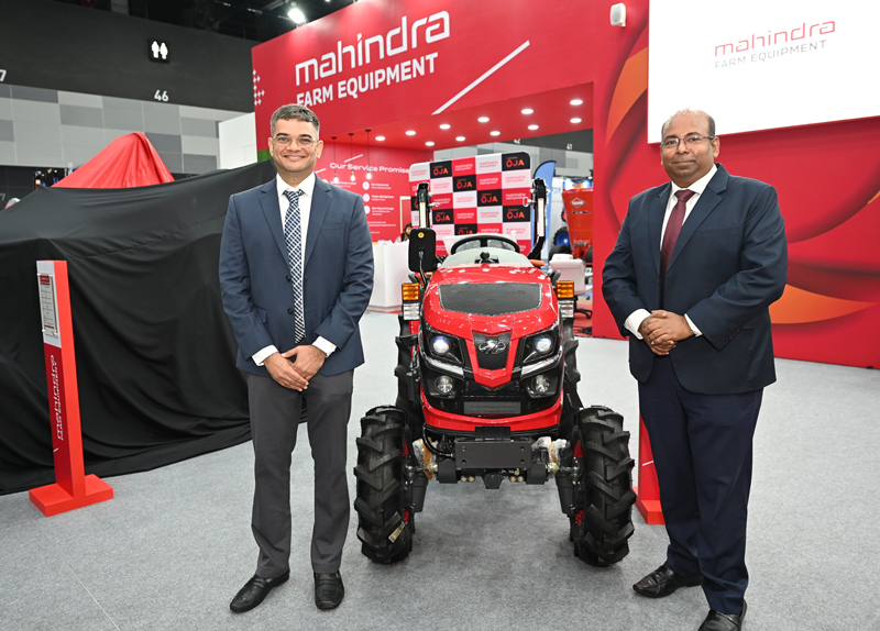 มหินทรา เปิดตัว OJA รถแทรกเตอร์แห่งอนาคตครั้งแรกที่งาน AgriTechnica Asia 2024
