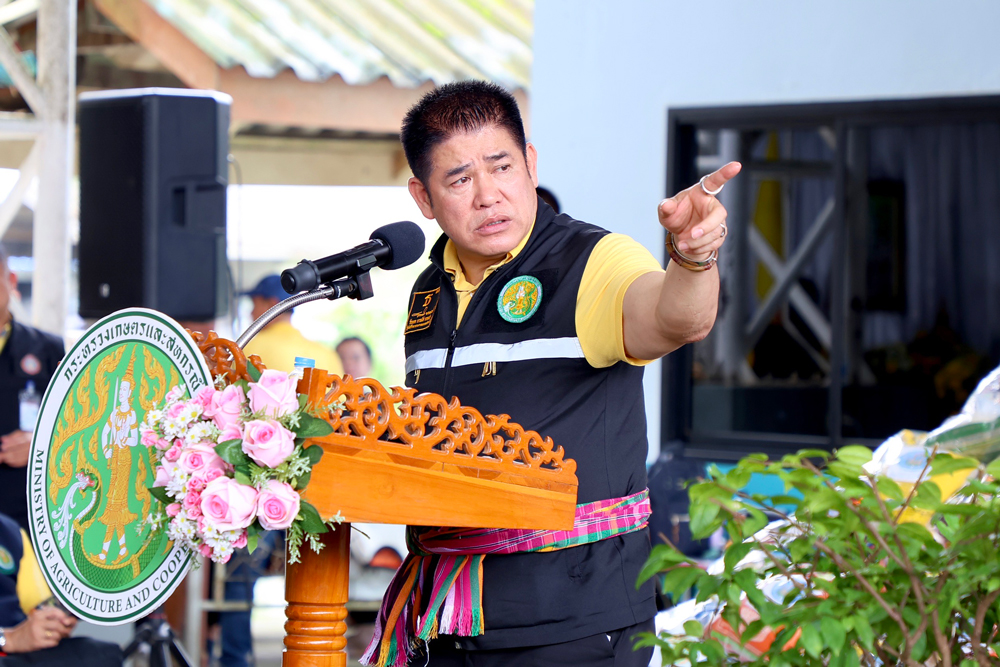 รมว.ธรรมนัส ลงพื้นที่ด่วนติดตามสถานการณ์อุทกภัยในพื้นที่จังหวัดจันทบุรีและตราด 