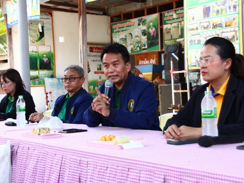 นายชิษณุชา บุดดาบุญ รองอธิบดีกรมการข้าว