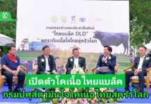 ที่สุดแห่งเนื้อไทย! “ไทยแบล็ค DLD” โคเนื้อพรีเมียม เปิดตัวอย่างเป็นทางการแล้ว!